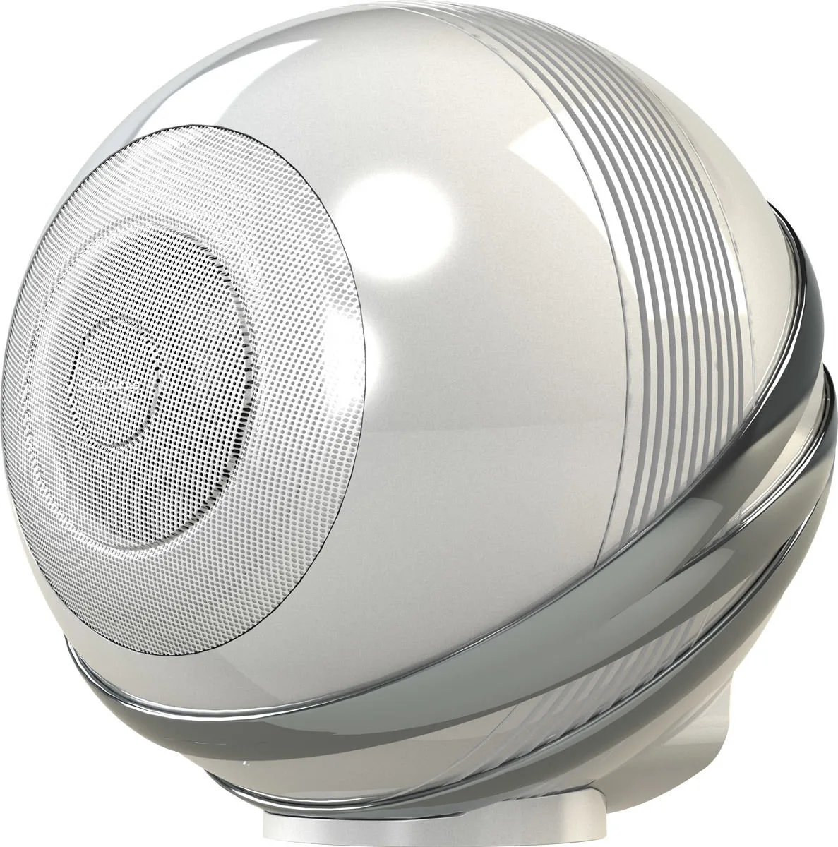 Cabasse The Pearl Blanc laqué Enceintes sans fil hi-fi