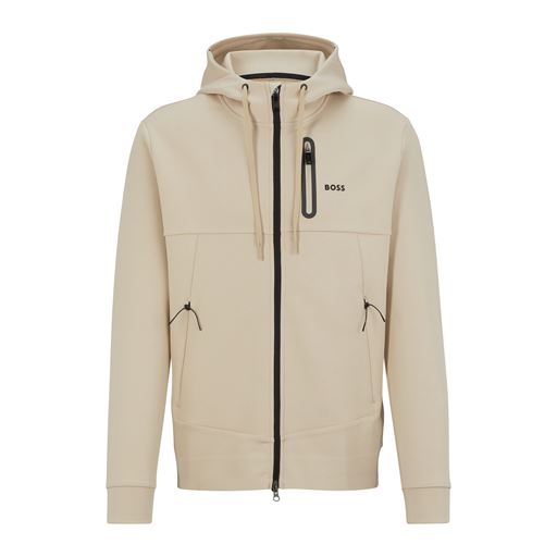 Boss Green Sariq Hættetrøje, Medium Beige, M