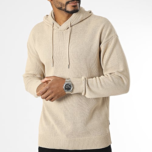 Pull Capuche Ban Life Beige