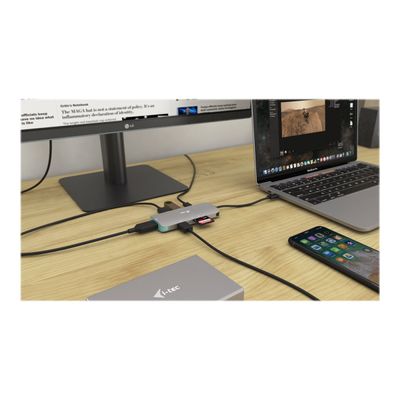i-Tec USB-C Metal Nano - Station d'accueil - USB-C 3.1 - HDMI
