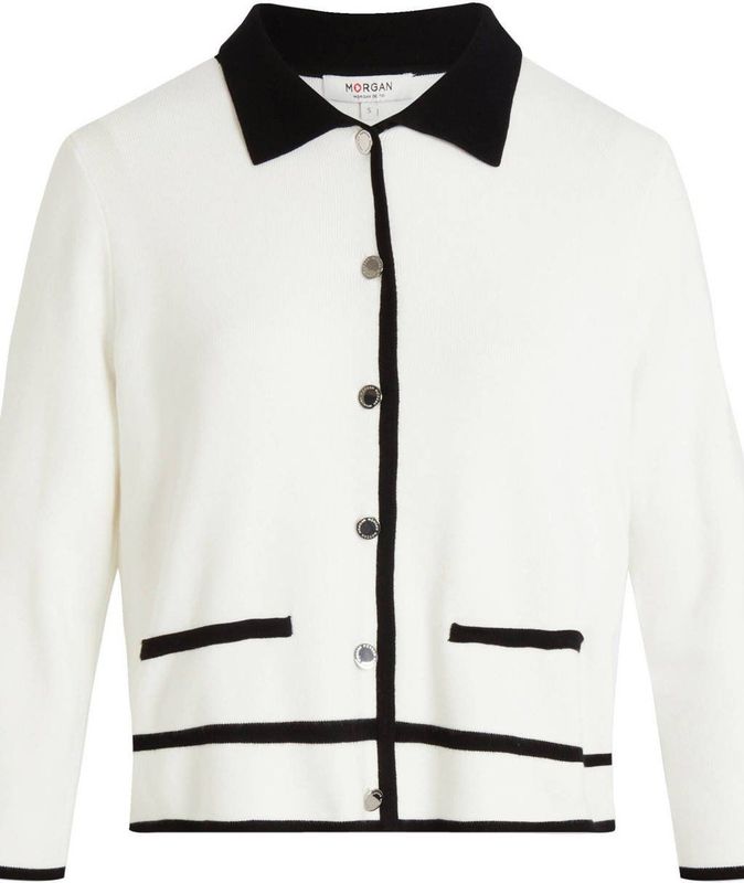 Morgan - Cardigan - Wit