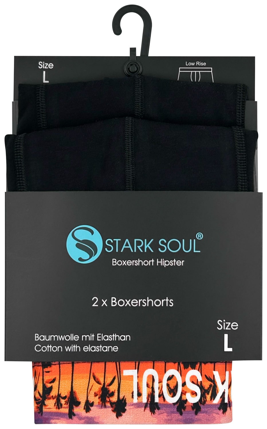 Stark Soul® Boxershorts - Sunset 2er Pack