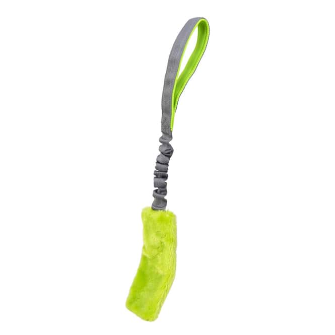 Hundespielzeug aus Plüsch - in Farbe grün - ca. 47 cm