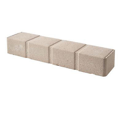 Bordure pavé droite ton pierre 50 x 11,5 cm, ép.8 cm