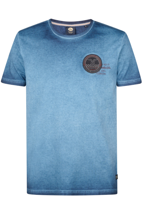 Petrol Industries blauwe heren t-shirt