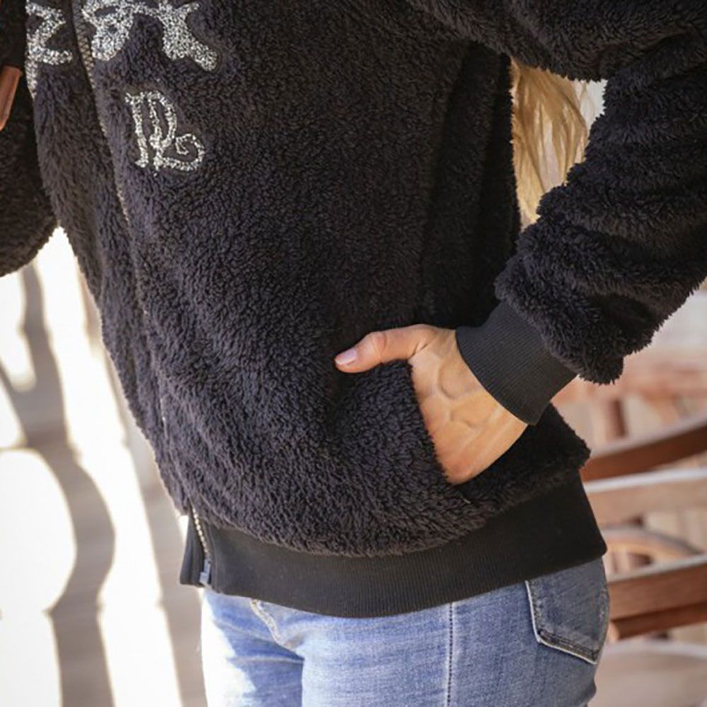 Pénélope MILLIE - Sweat Femme noir
