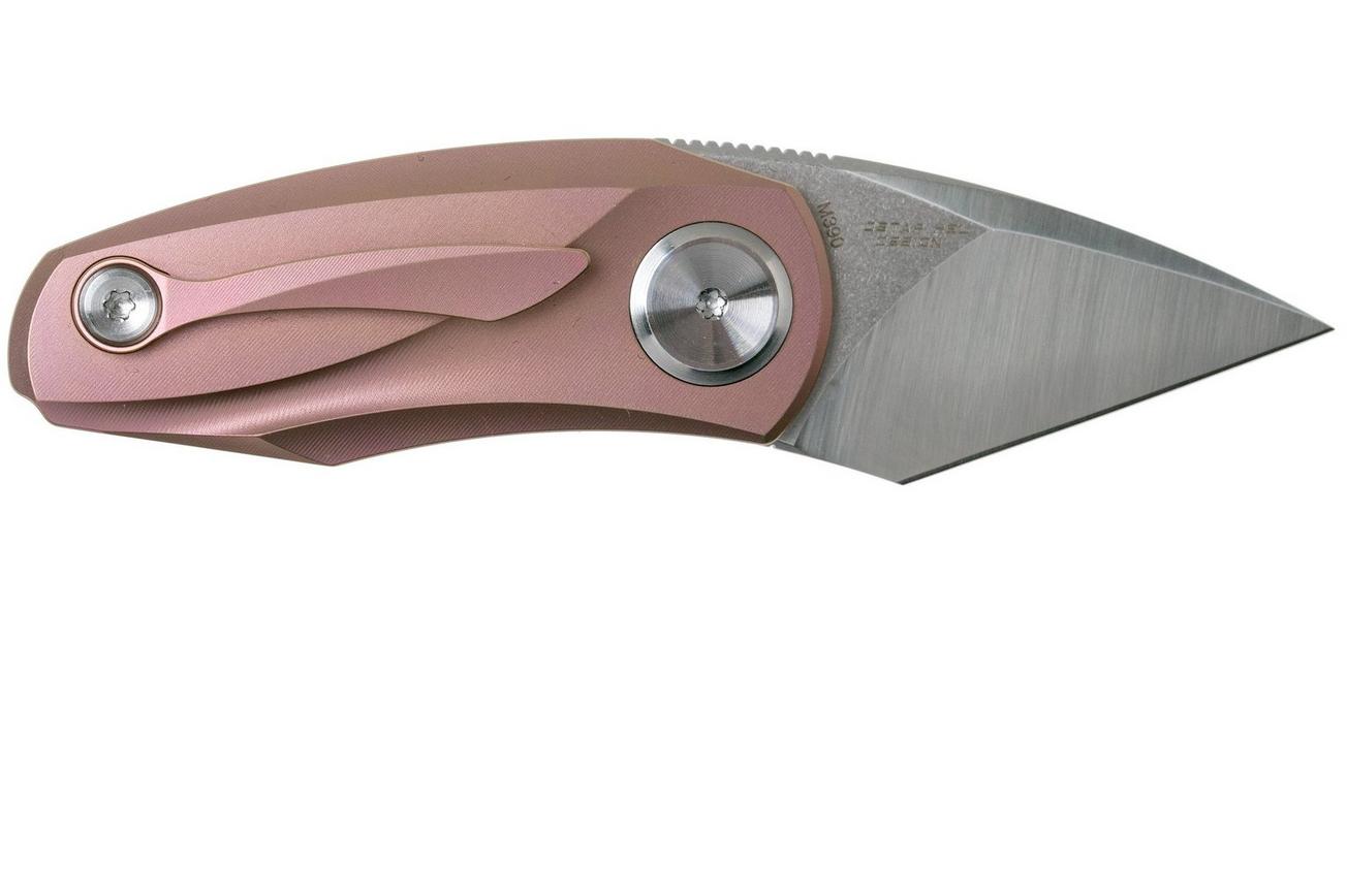 Bestech Tulip Ball Lock Pink BT1912D zakmes, Ostap Hel design