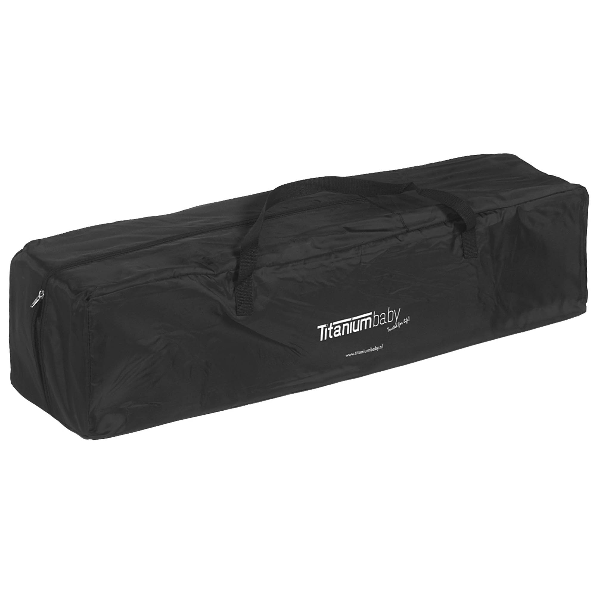 Titanium Baby Inklapbox 100x100 Black - boxen - Prénatal