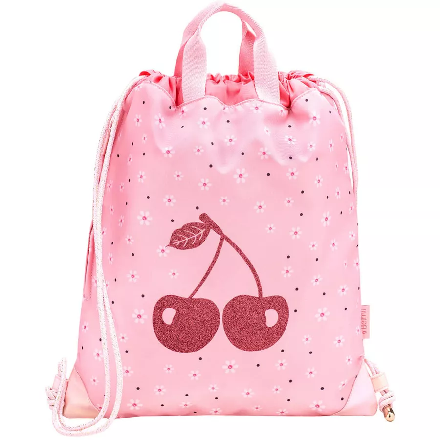 Belmil Schulranzen Premium Comfy Plus Set 5-teilig Cherry Blossom