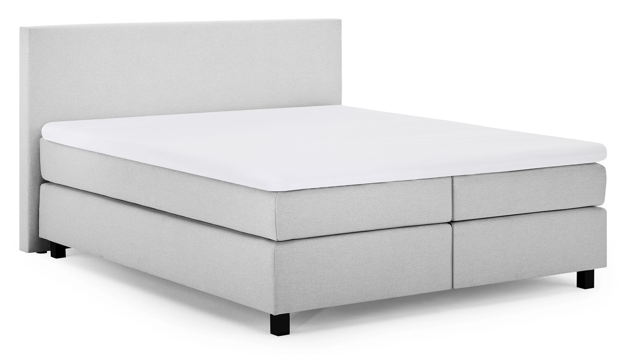 Boxspring Autentik Tunn light grey