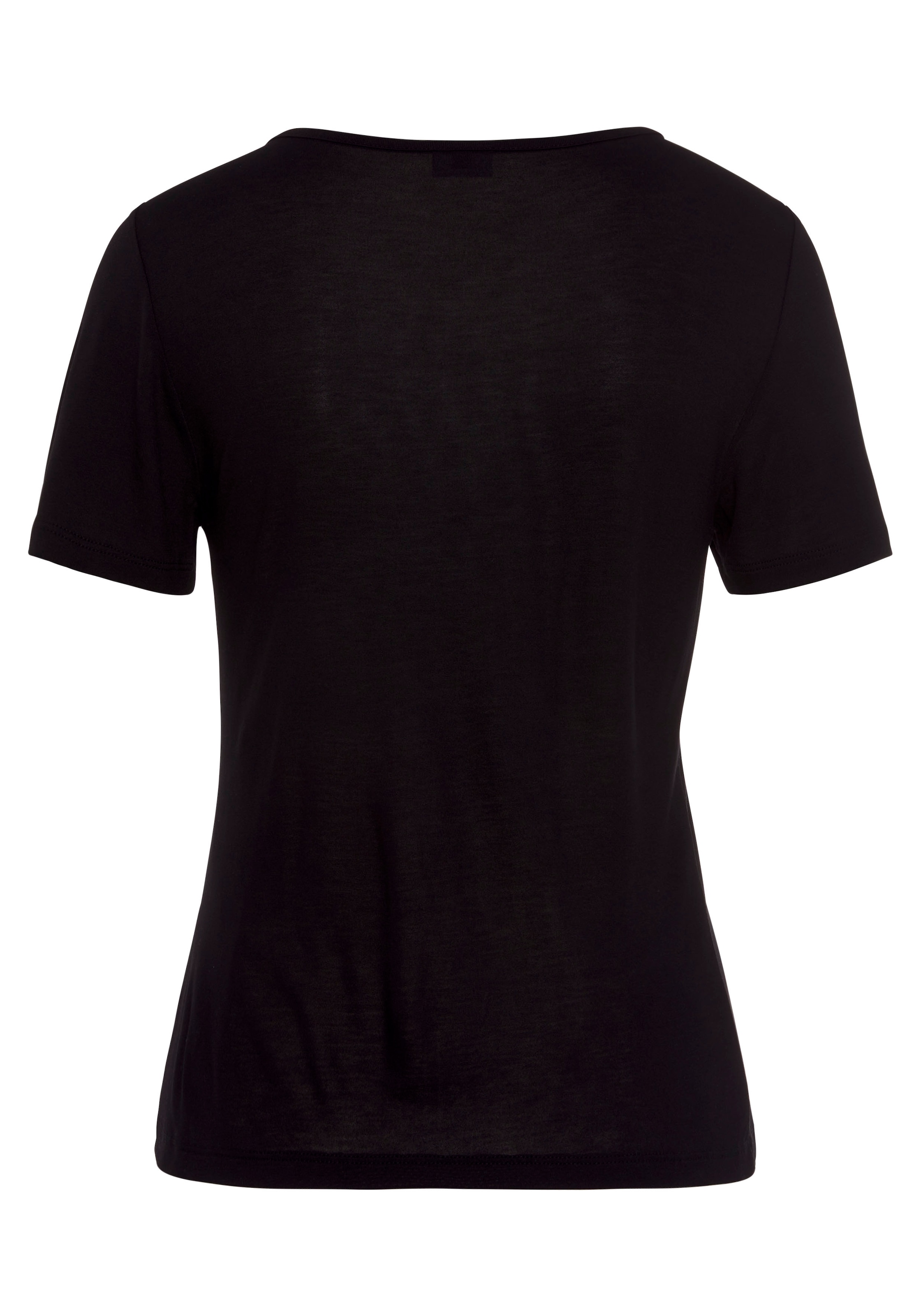 Buffalo Kurzarmshirt , mit Cut-outs vorne, T-Shirt, lockere Passform