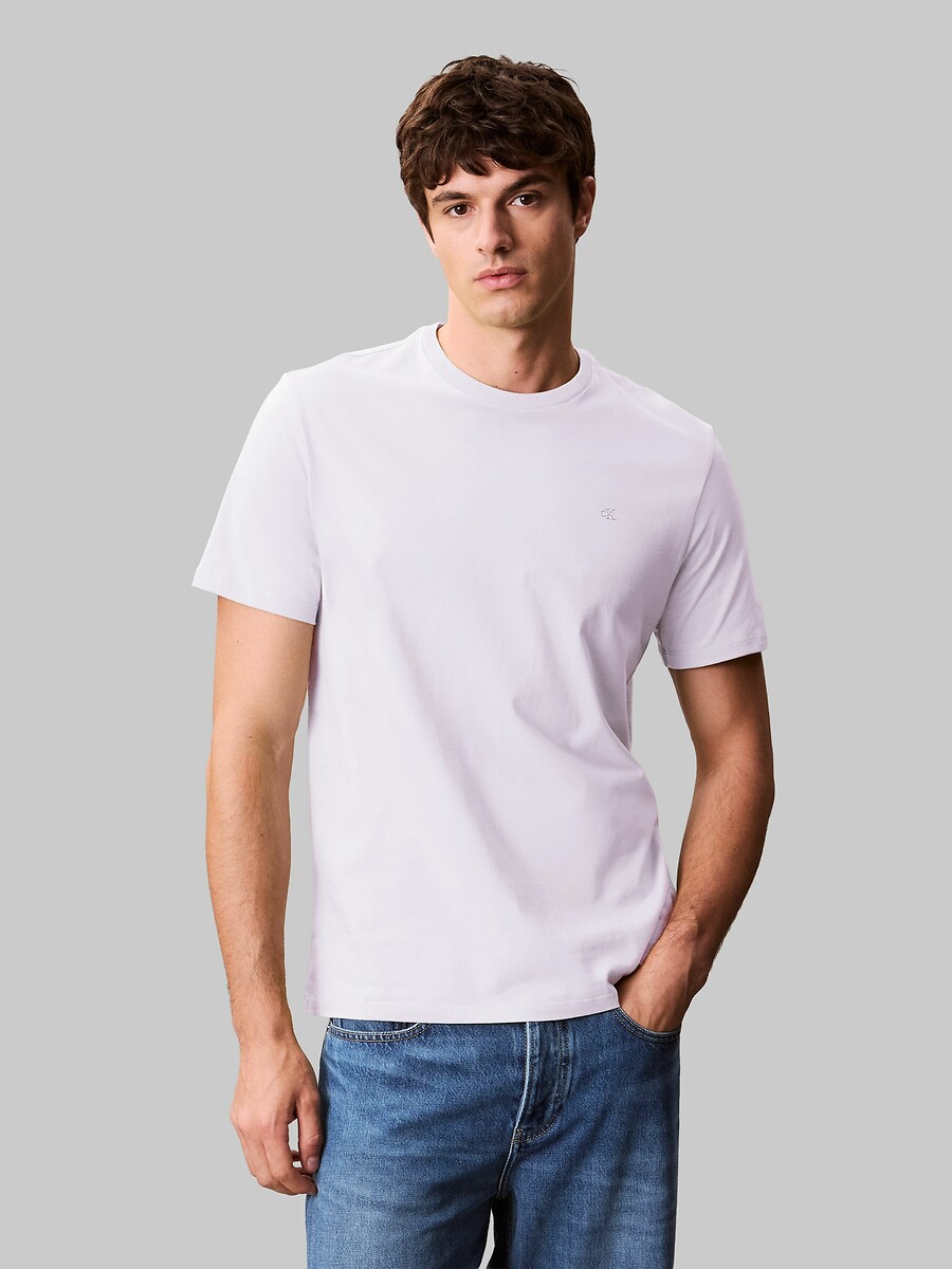 CALVIN KLEIN JEANS<br>Camiseta básica de manga curta