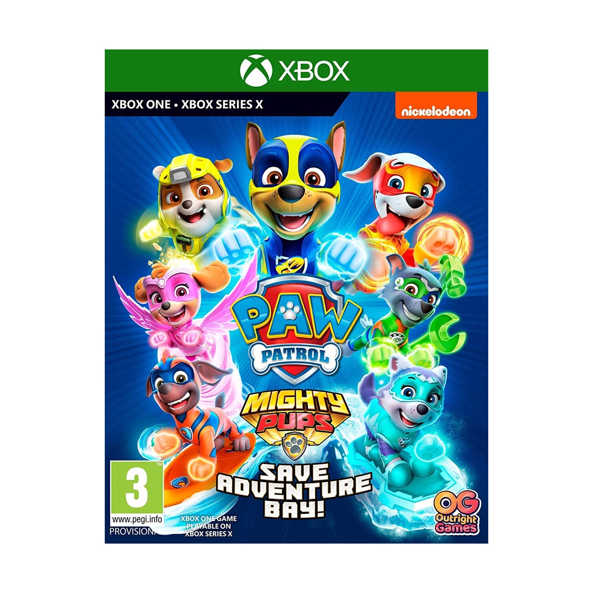 PAW Patrol: Mighty Pups Save Adventure Bay (Xbox One)