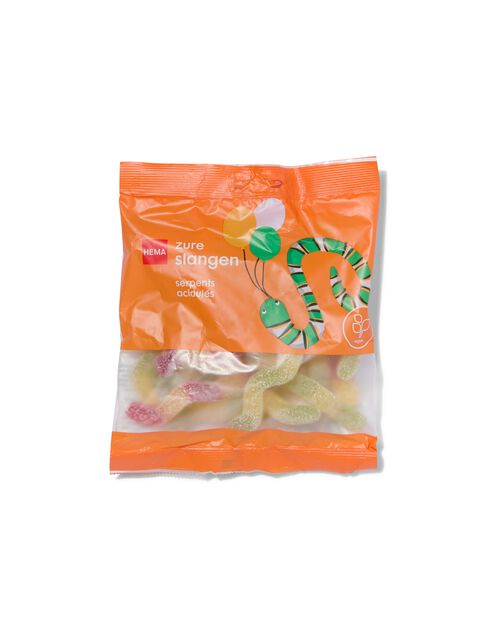 serpents acidulés 215g