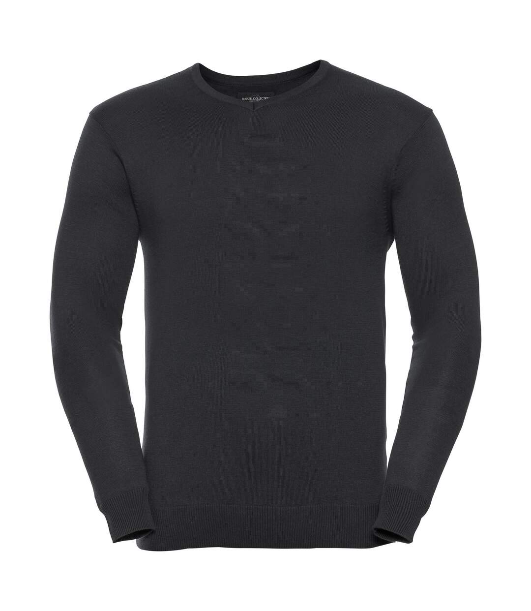 Russell Collection - Pullover à col en V - Homme (Noir) - UTBC1012