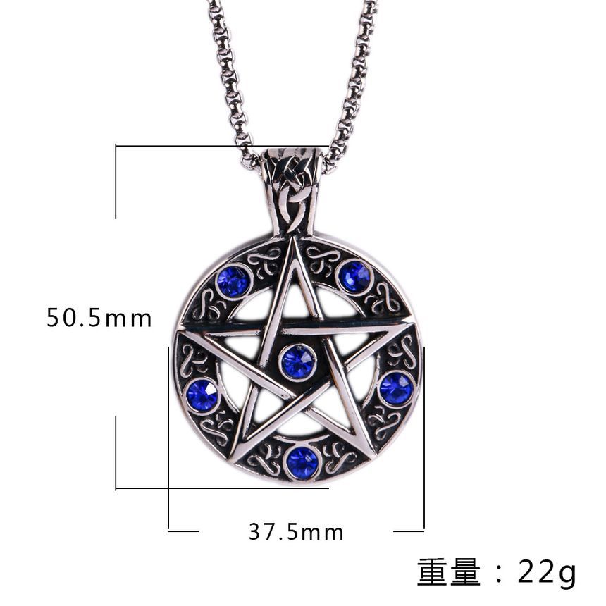 Sigil - Ster Hanger Roestvrijstalen Ketting