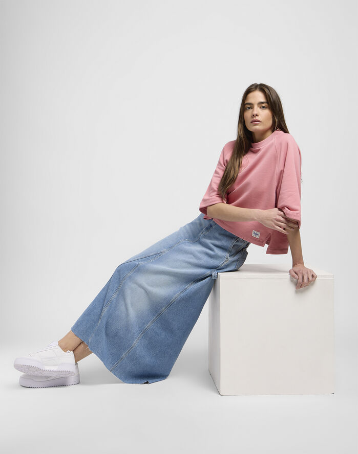 Lee CARPENTER SKIRT Blå