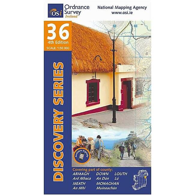 ORDNANCE SURVEY - 36 ARMAGH DOWN LOUTH IRLANDE 1 50 000