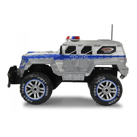 Jamara Polizei Panzerwagen Monstertruck 1:12 LED 27MHz