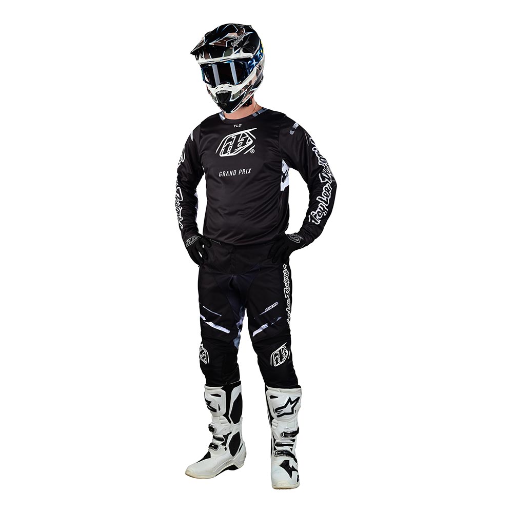 Troy Lee Designs - Pantalon GP Pro Blends Camo Noir / Blanc