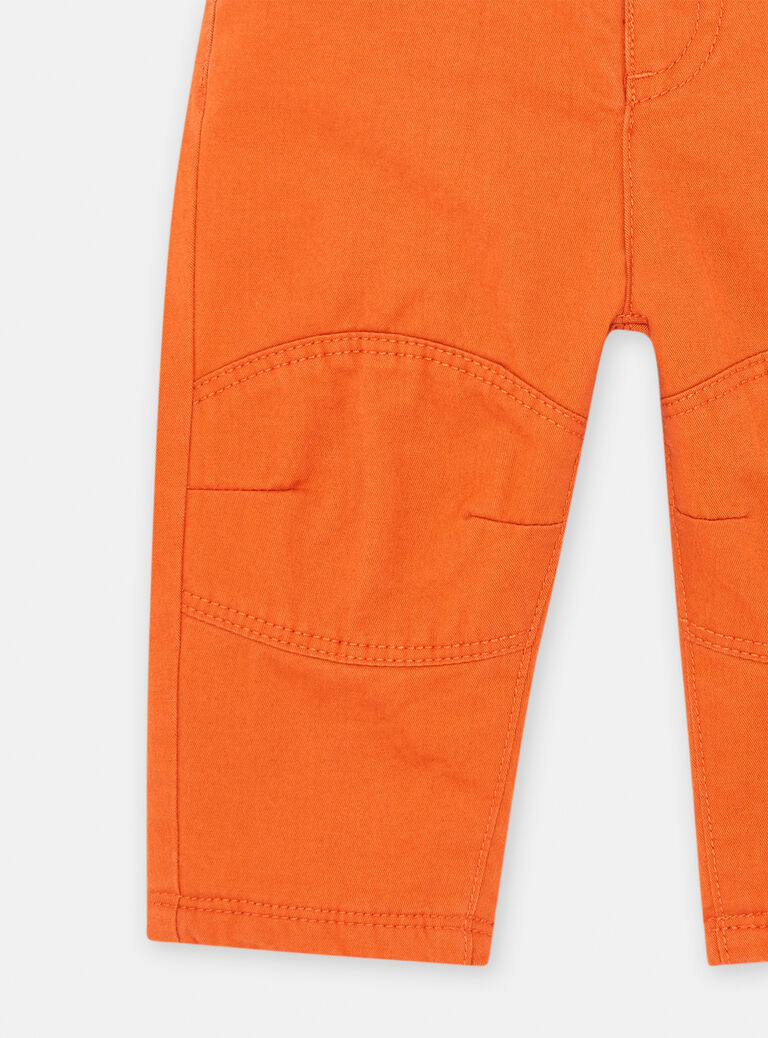 Pantalon orange pour bébé garçon