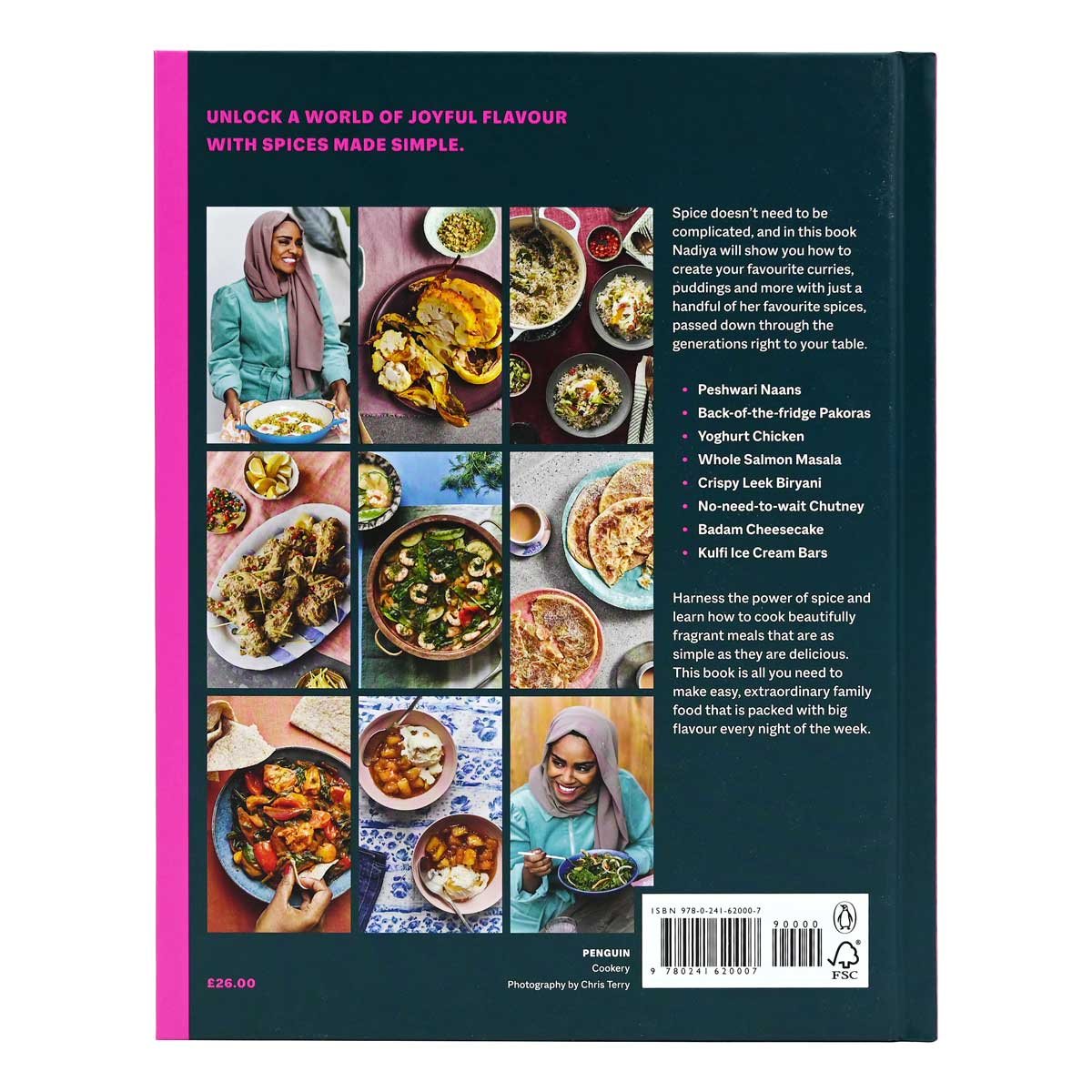Nadiya's Simple Spices: A guide to the eight kitchen must haves recommended by the nation's favourite cook (Hardback)