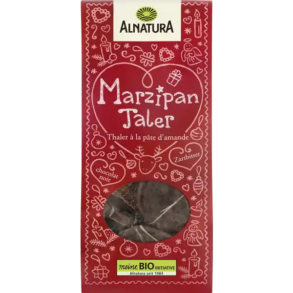 Bio Marzipan-Taler Zartbitter