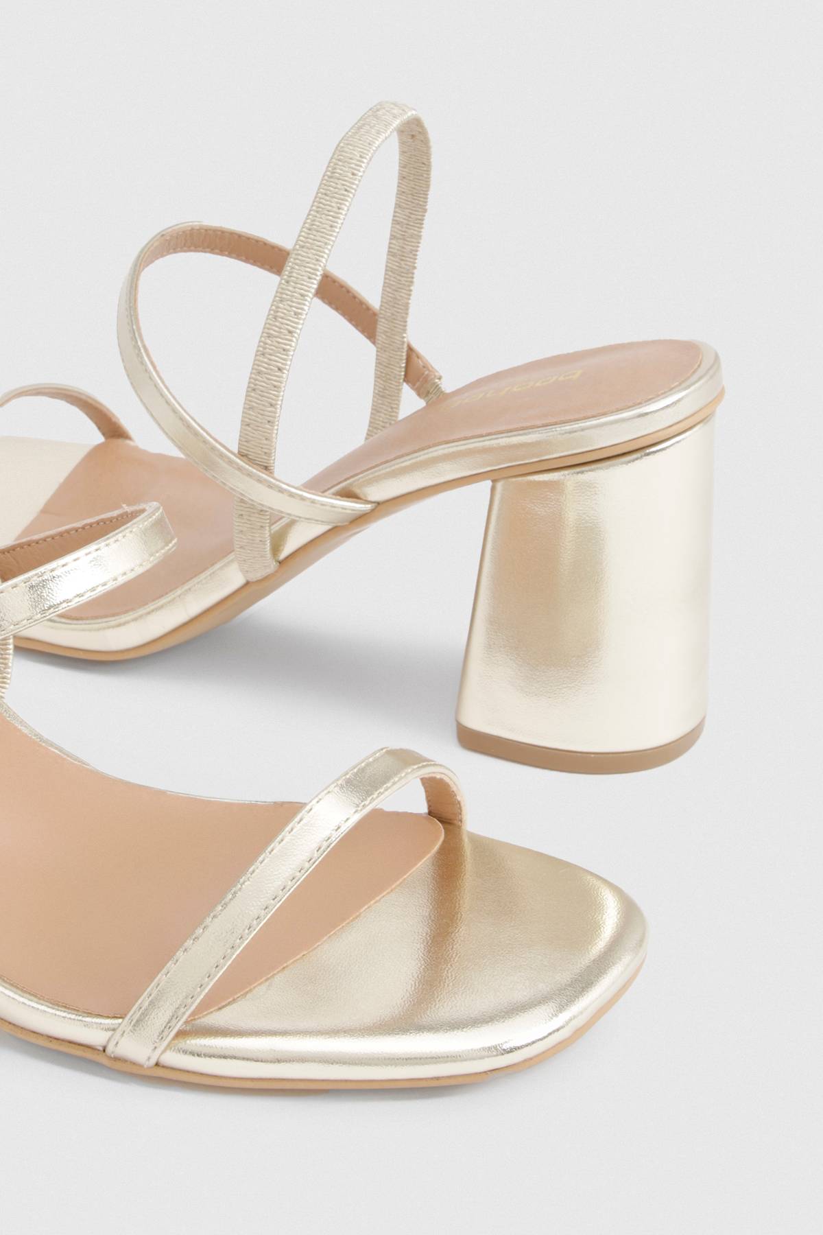 boohoo Talons blocs à large coupe élastiqués en 2 parties