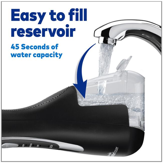 Waterpik Cordless Advanced Waterflosser Zwart - WP-582EU