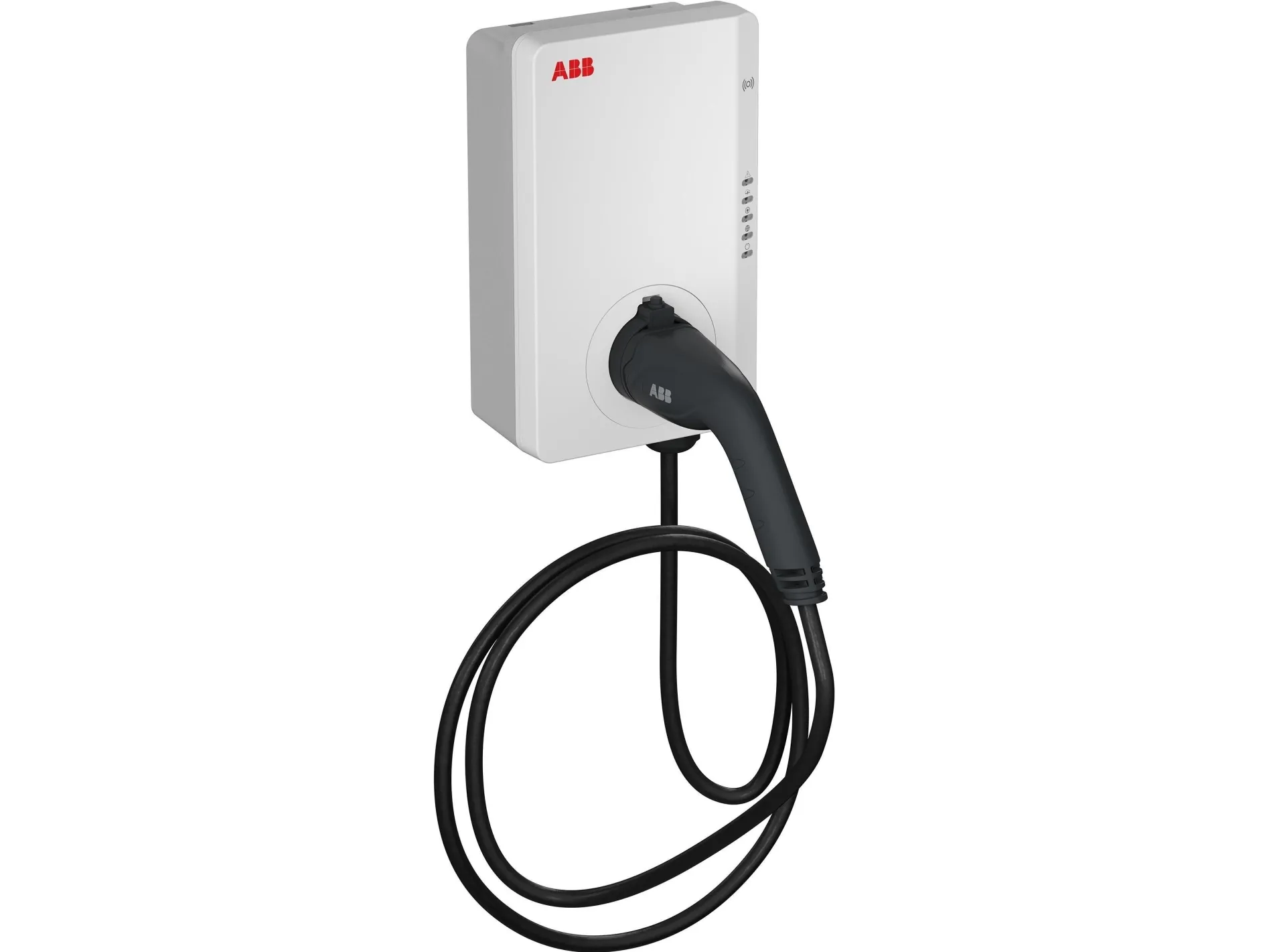 ABB Terra Ladeboks 11 kW - Fast monteret Type 2 Ladekabel - 5 meter