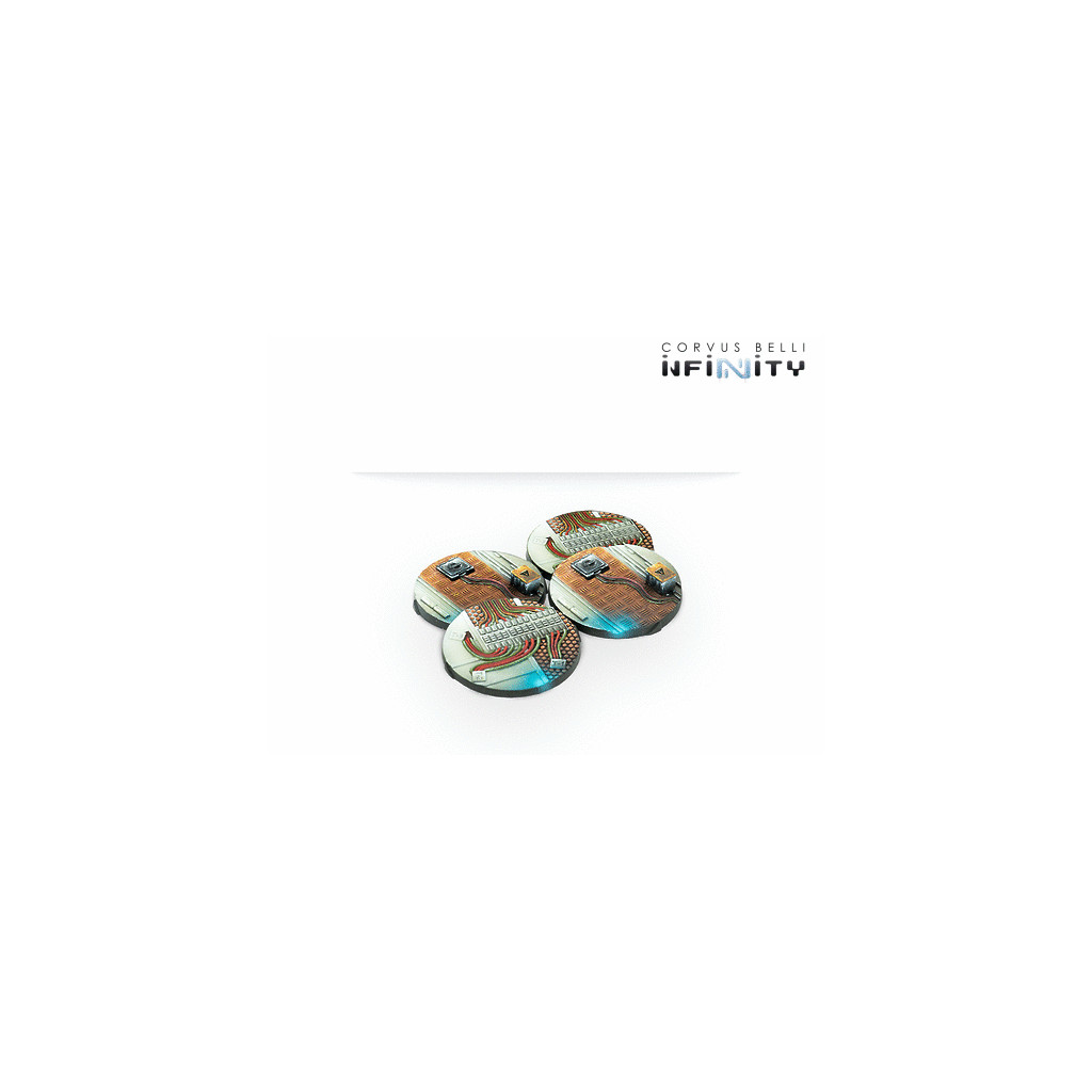 Infinity - 40mm Scenery Bases Alpha Series (x4)