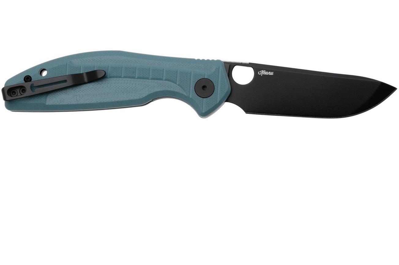 Bestechman Angry Owl BMK12C-2 PVD D2, Blue G10, zakmes
