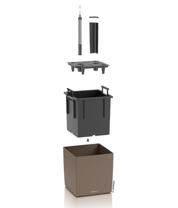 LECHUZA® Kunststoff-Topf Cube, rechteckig