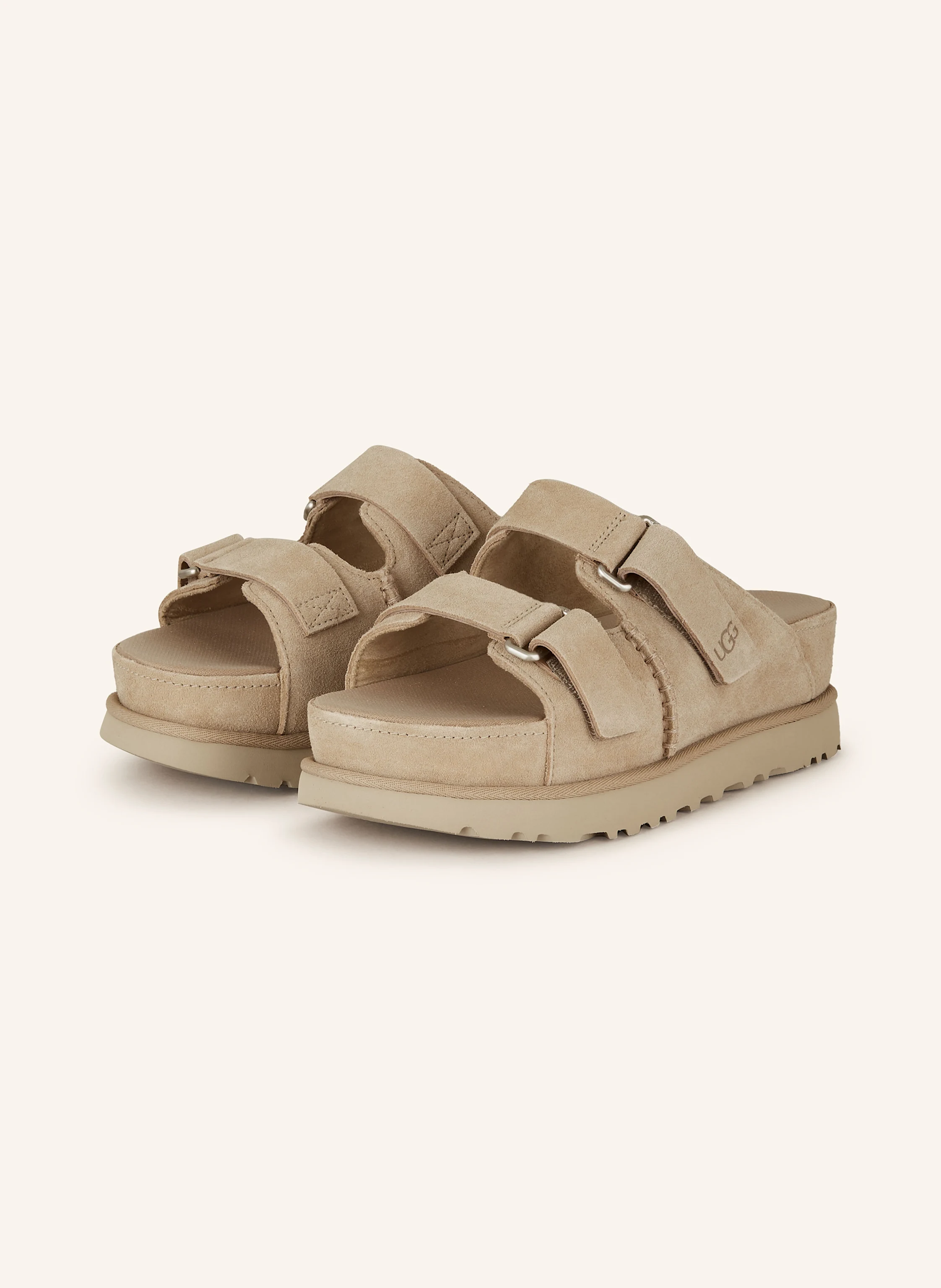 UGG Plateau-Pantoletten GOLDENSTAR HI SLIDE