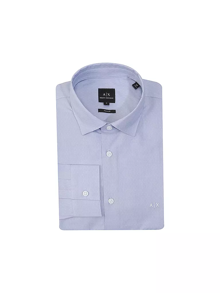 ARMANI EXCHANGE Hemd Slim Fit  hellblau