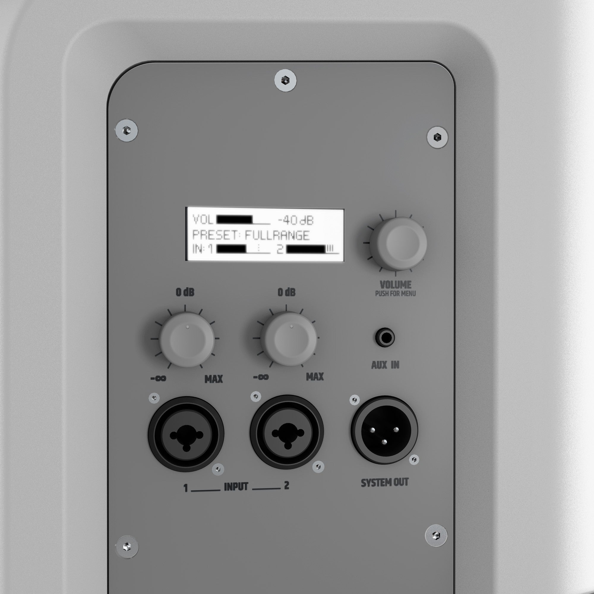 LD Systems ICOA 12 A W 12 inch actieve coaxiale PA luidspreker (wit)
