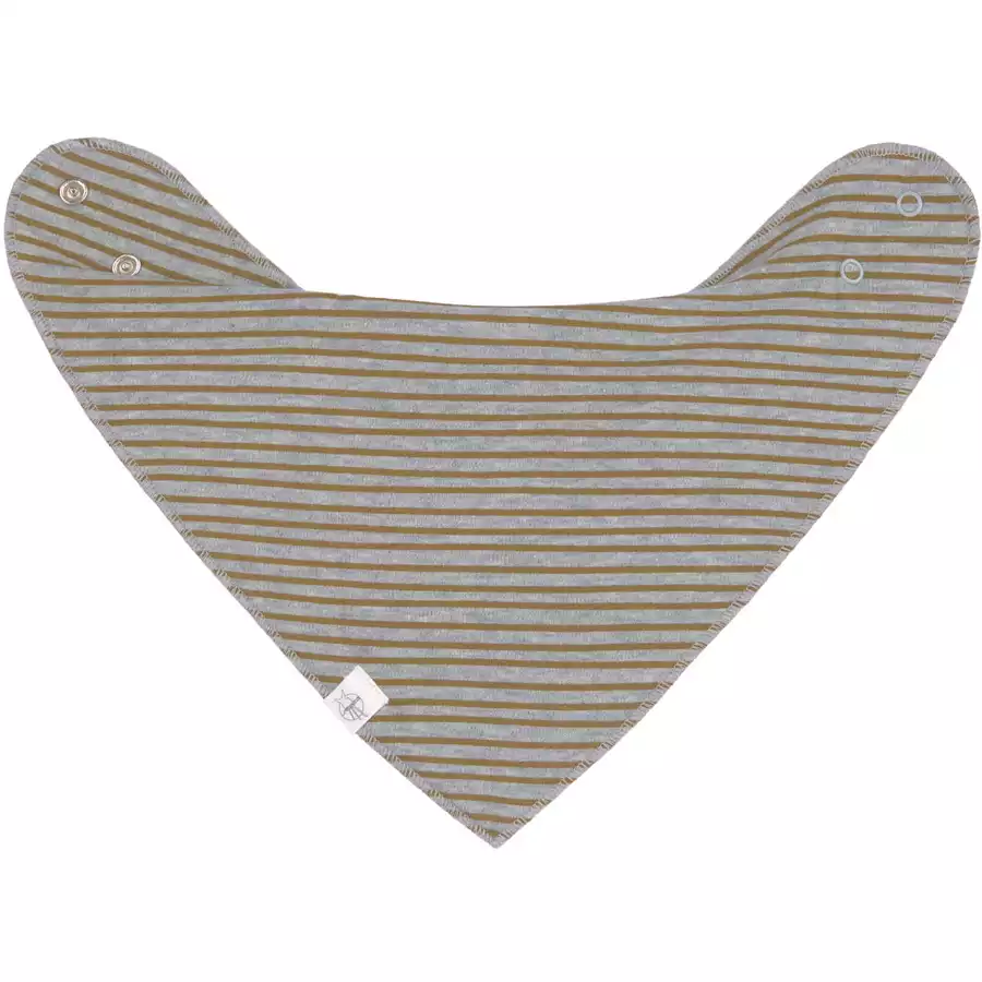 LÄSSIG Dreieckstuch Baby 2er Pack Blue Grey