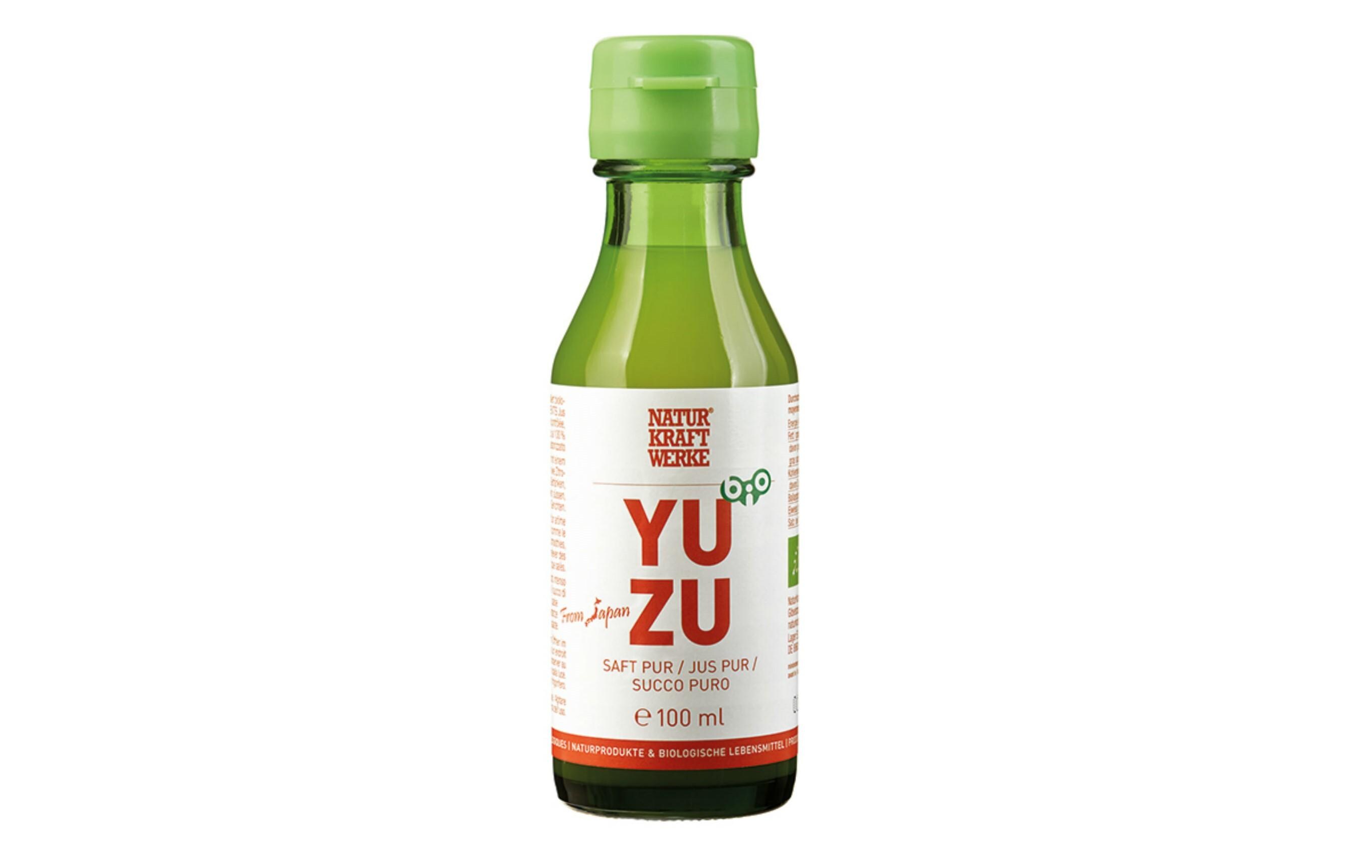 Säfte Yuzu pur 100 mlHochwertiger Bio Saft aus Yuzu-Frucht