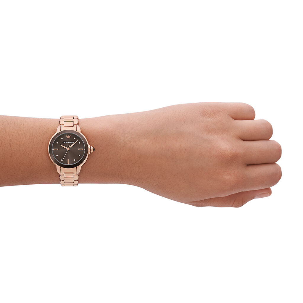 Montre Emporio Armani Marron