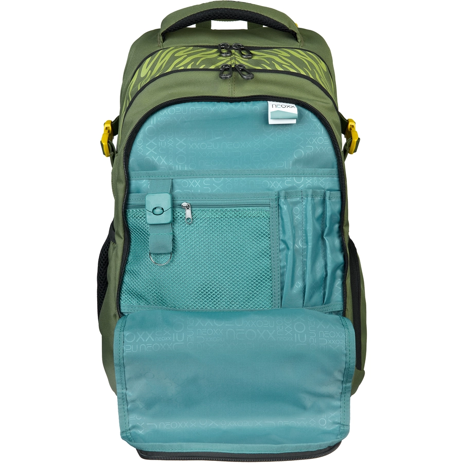 neoxx Active Schulrucksack Ready for Green