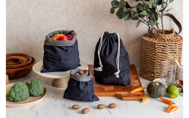 Nuts Innovations Obst und Gemüsebeutel 3er Set