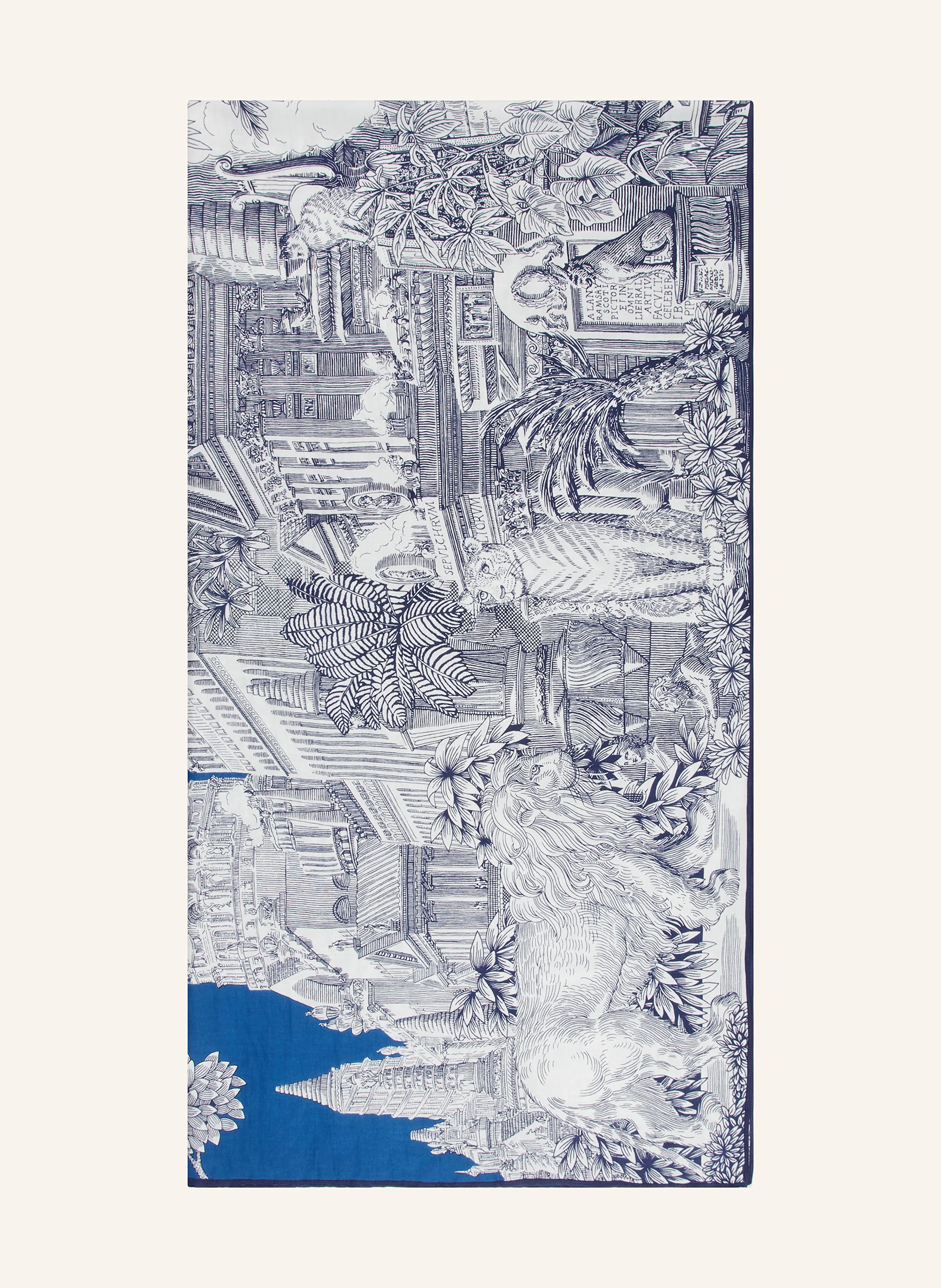 INOUI EDITIONS Tuch PIRANESI mit Seide
