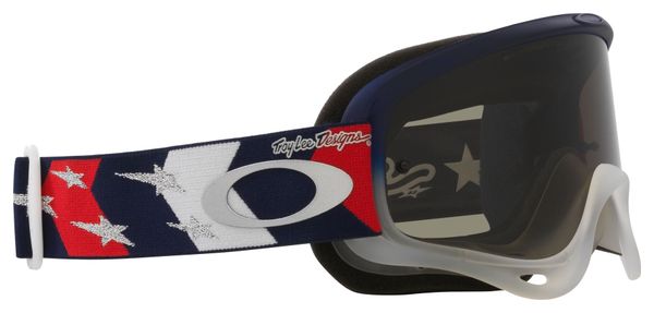 Masque Oakley O-Frame MX x Troy Lee Designs RWB Stars / Ecran Dark Grey / Ref : OO7029-88