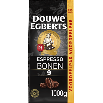 Douwe Egberts Espresso Bonen Voordeelpak 1000 g