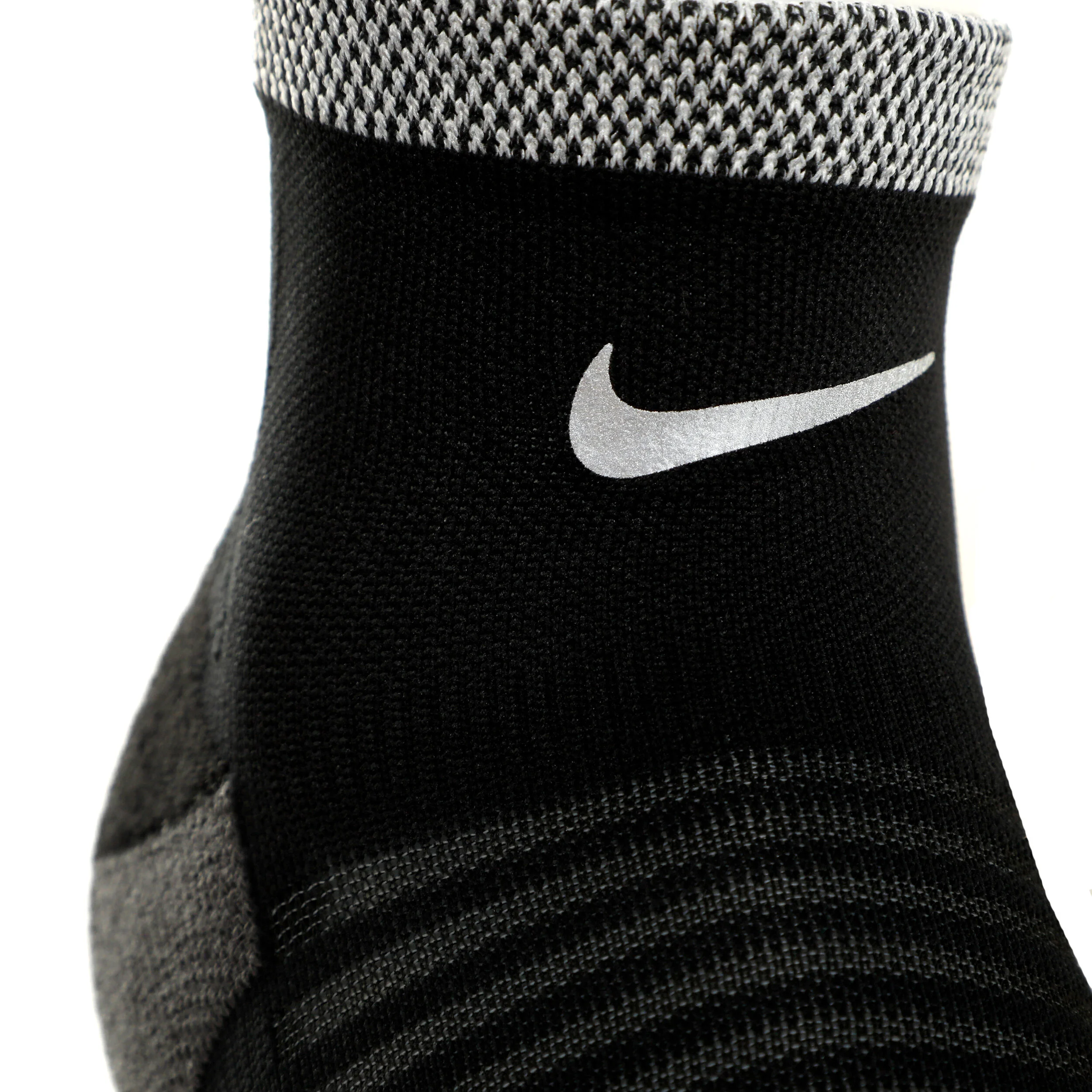 Nike Spark Cushioned Ankle Running Chaussettes De Running - Noir , Gris