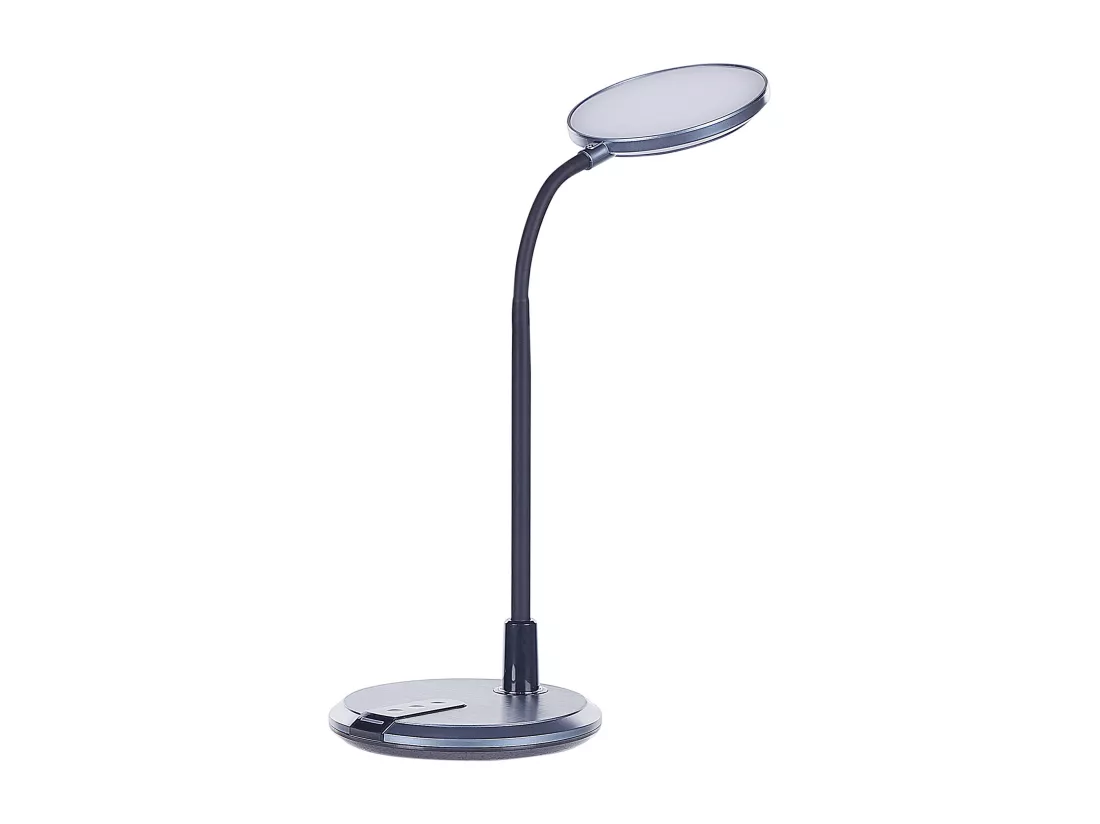 Lampe de bureau LED COLUMBA Réglable Métal Noir