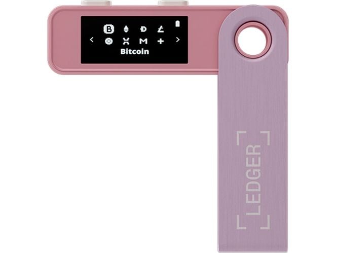 Ledger Nano S Plus Pastel Pink Crypto-Hardware-Wallet zum Kaufen, Verwalten und Vermehren digitaler Vermögenswerte