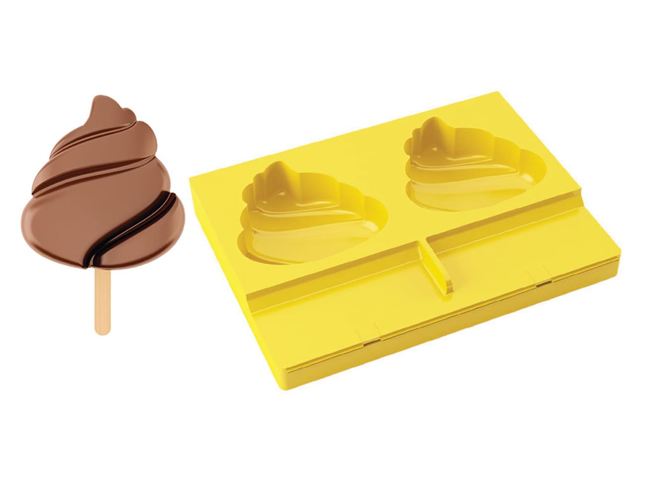 Moule silicone pour esquimaux - Onolulu - 20 x 15 cm - Pavoni