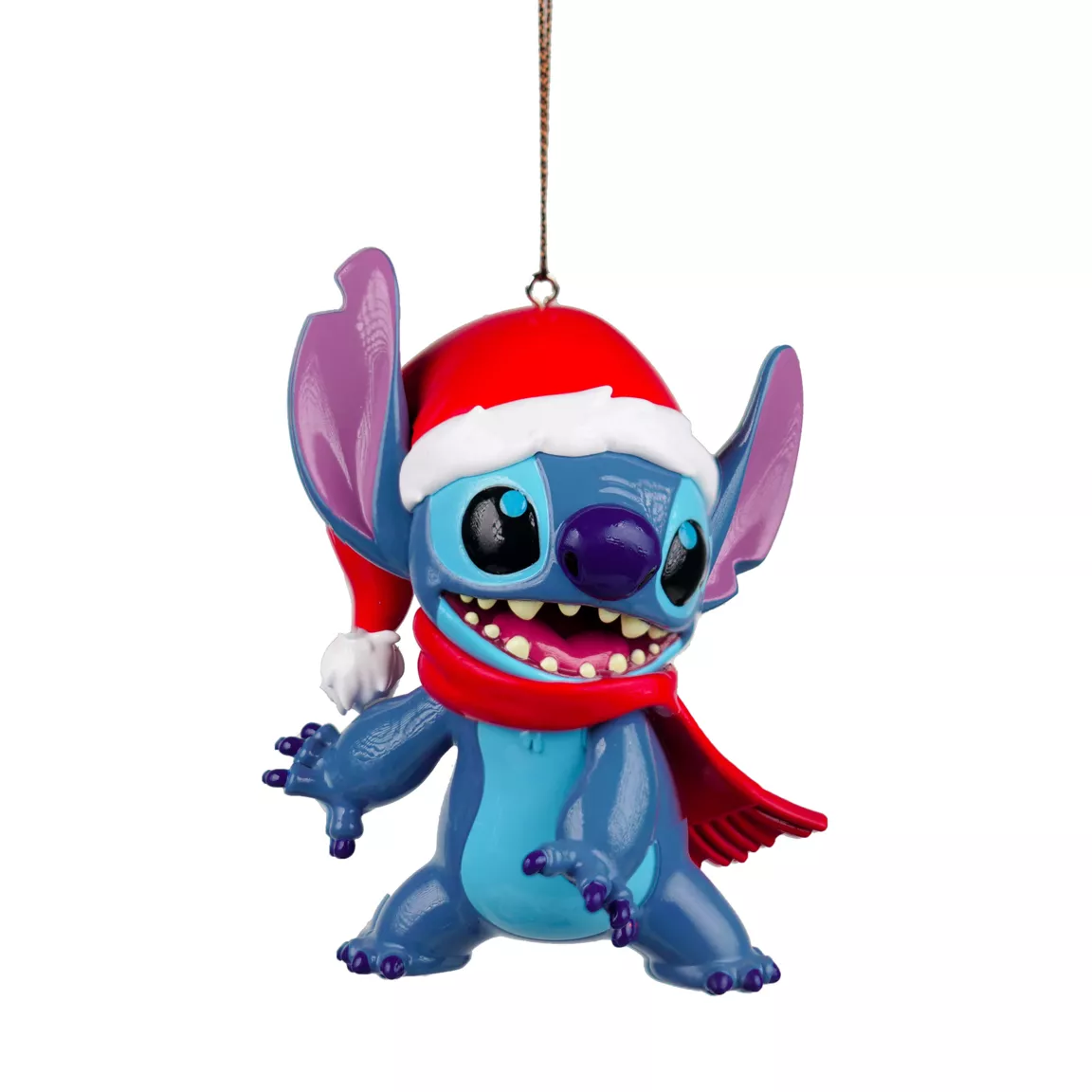 Suspension de Noël Disney (H8 cm) Stitch rigolo