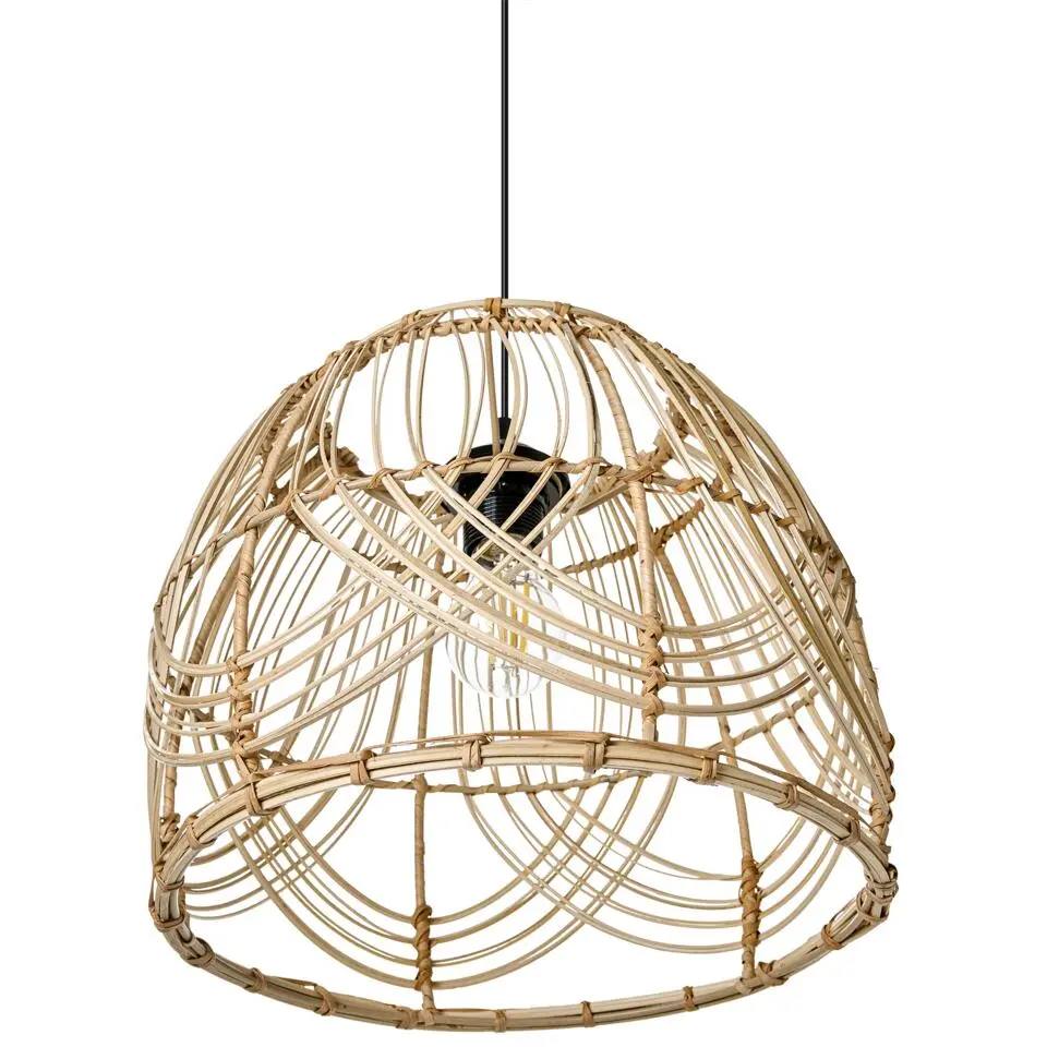 POSTRERO - Hanglamp - Naturel - Rotan